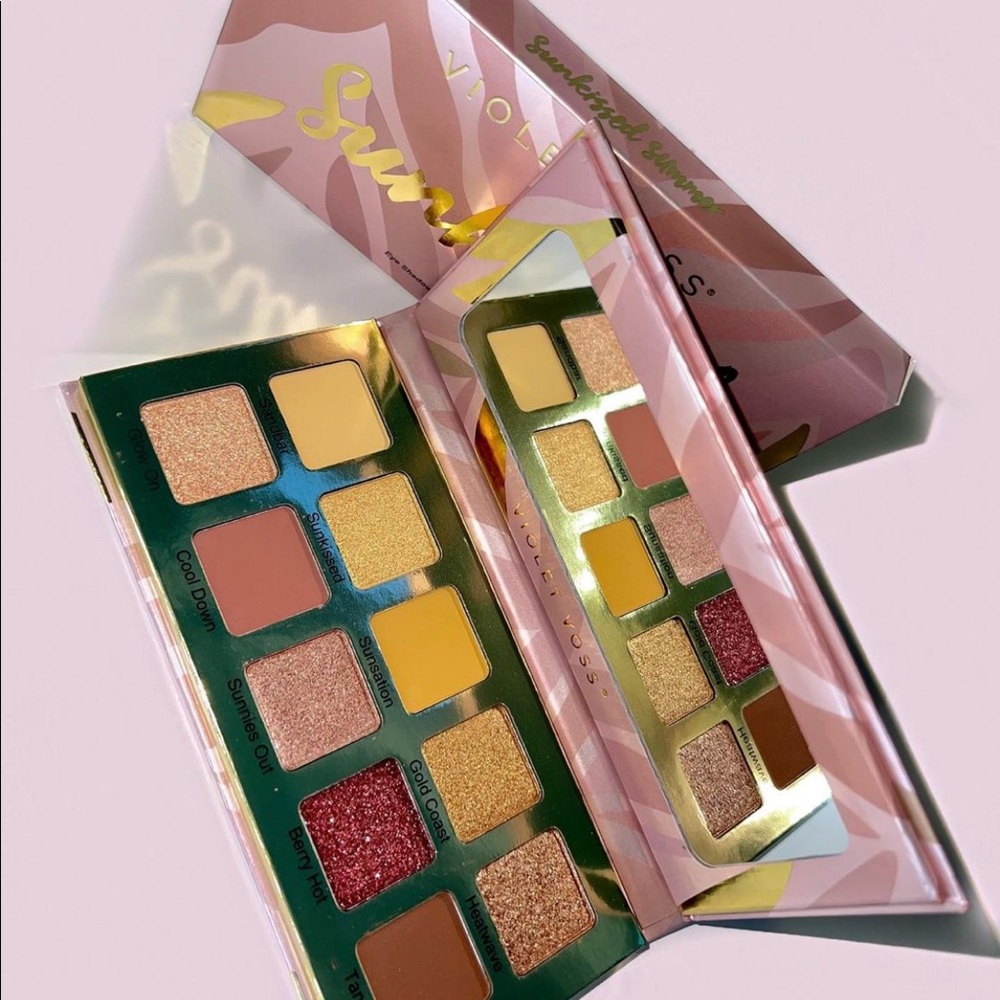 Violet Voss Cosmetics SunKissed Summer Pigment Eyeshadow Palette NIB